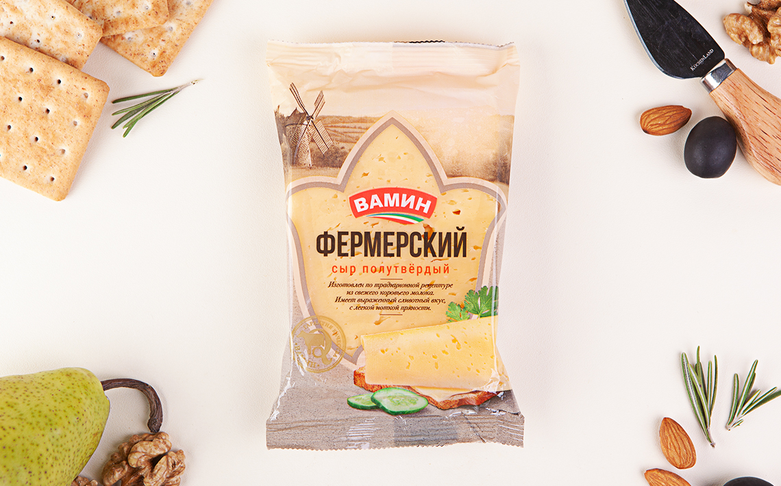 «Вамин» — ребрендинг сыров с татарским колоритом — A.STUDIO