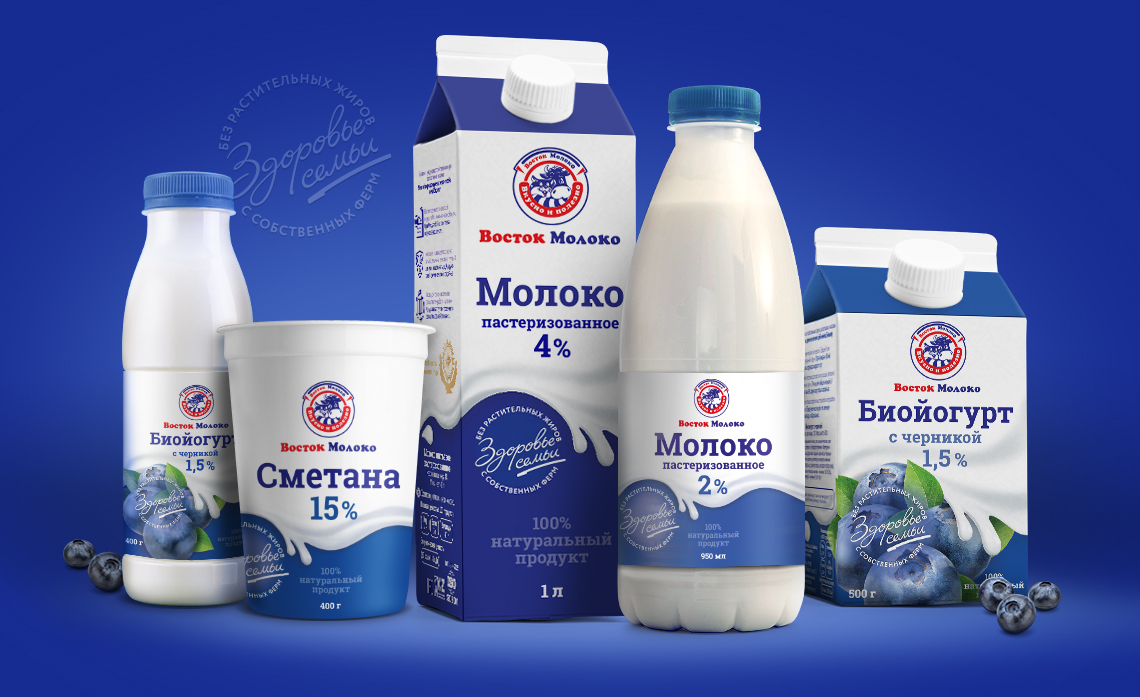 Дизайн упаковки для молока и молочных продуктов. Сравнение тенденций в Украине и странах Европы